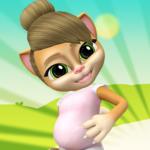 pregnant talking cat emma android application logo